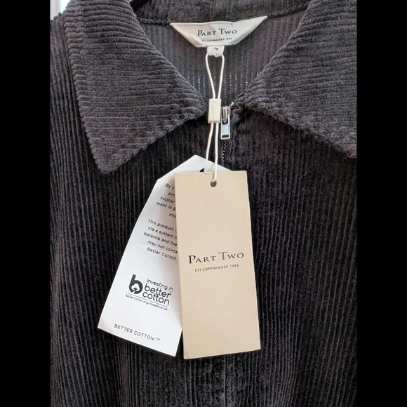 NWT Part Two Corduroy Dress Size 36 - Picture 8 of 10